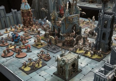 warhammer tabletop game|Hell fires .